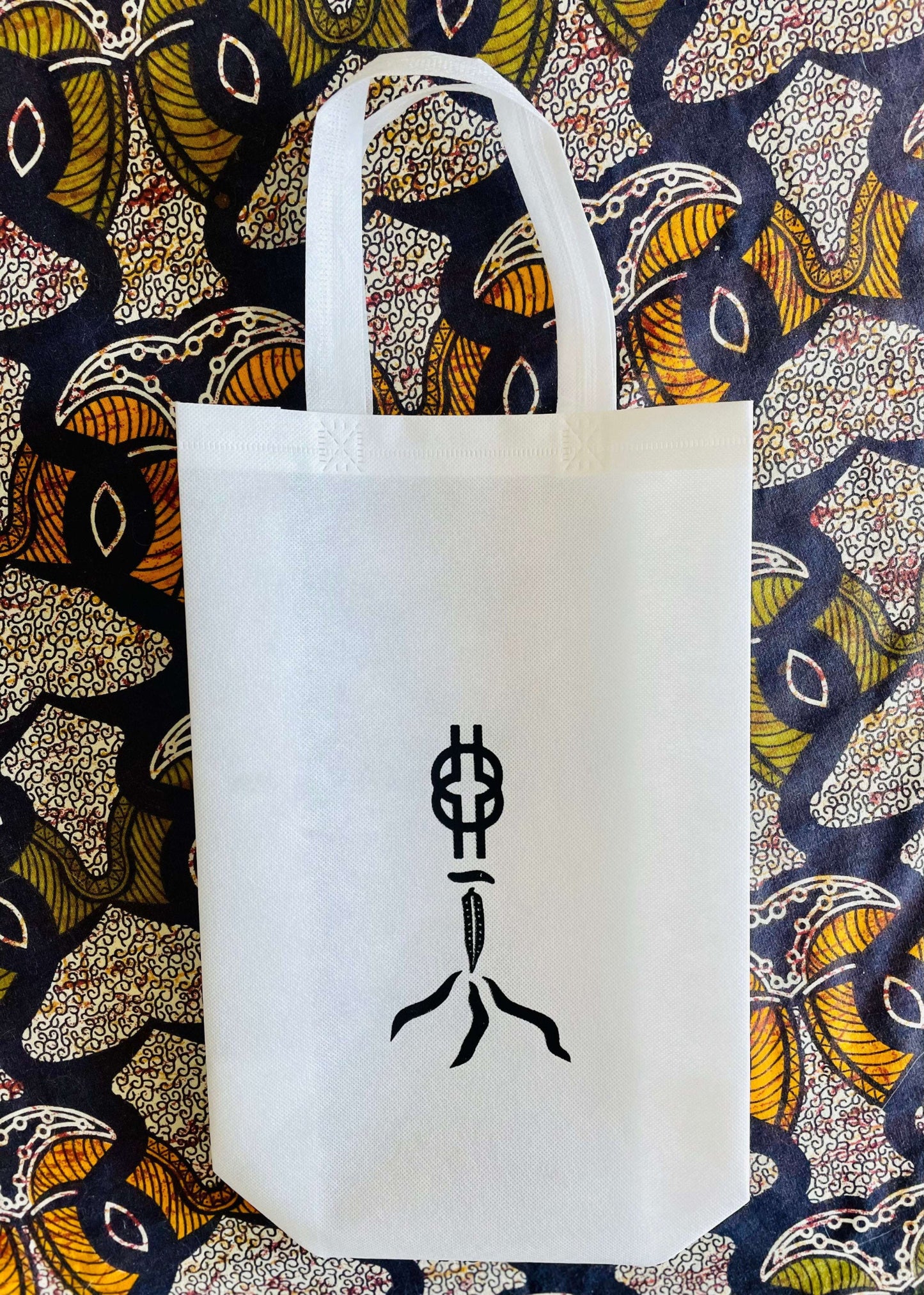 Sun Roots Collective Bag Polyester Kente Cloth