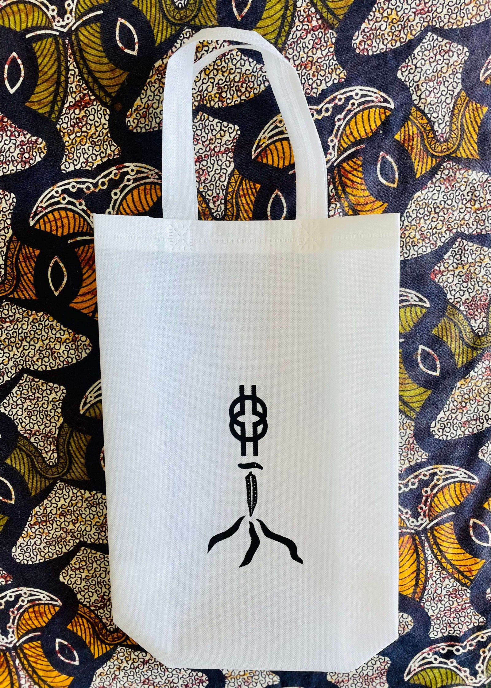 Sun Roots Collective Bag Polyester Kente Cloth