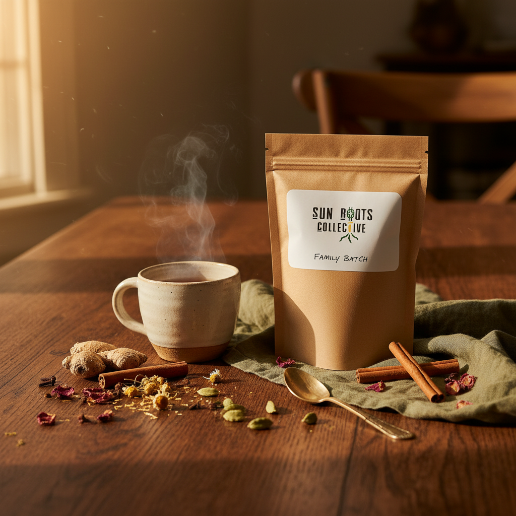 Family Batch herbal tea lifestyle image